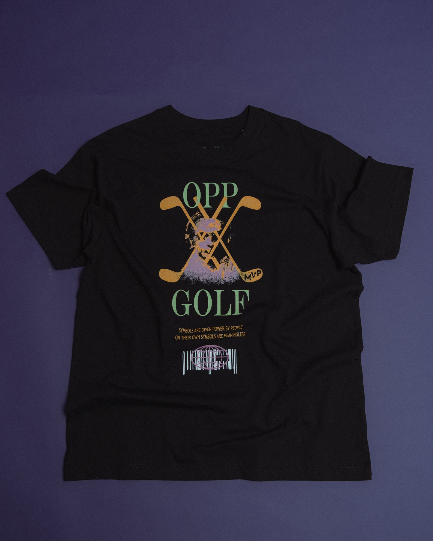 OTJ x MVP OPP Golf Unisex Heavyweight T-Shirt – Organic Cotton, Relaxed Fit