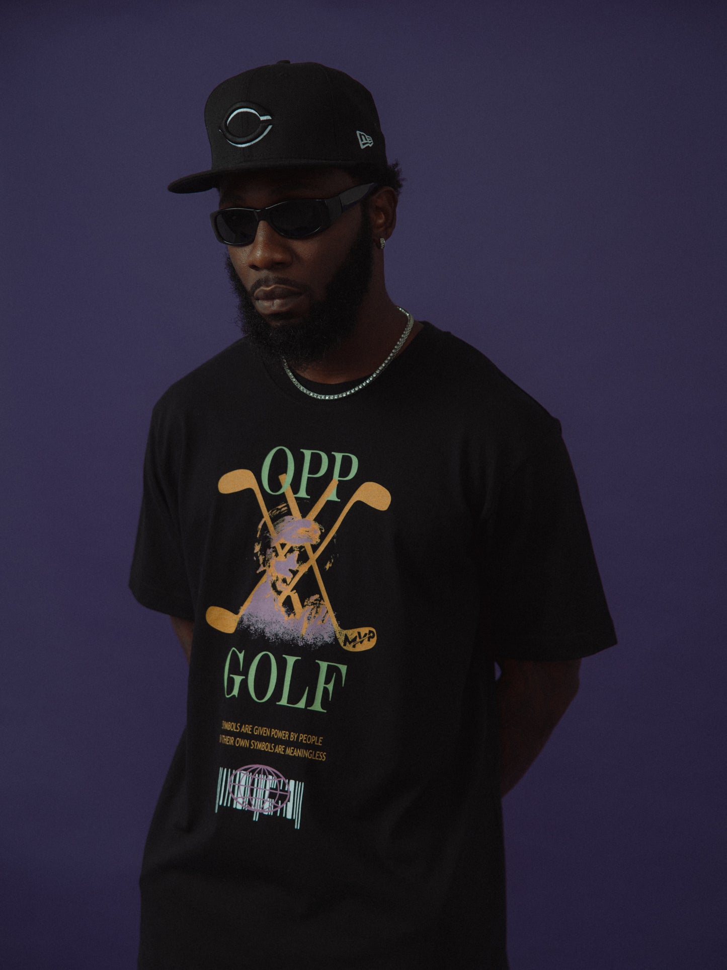 OTJ x MVP OPP Golf Unisex Heavyweight T-Shirt – Organic Cotton, Relaxed Fit